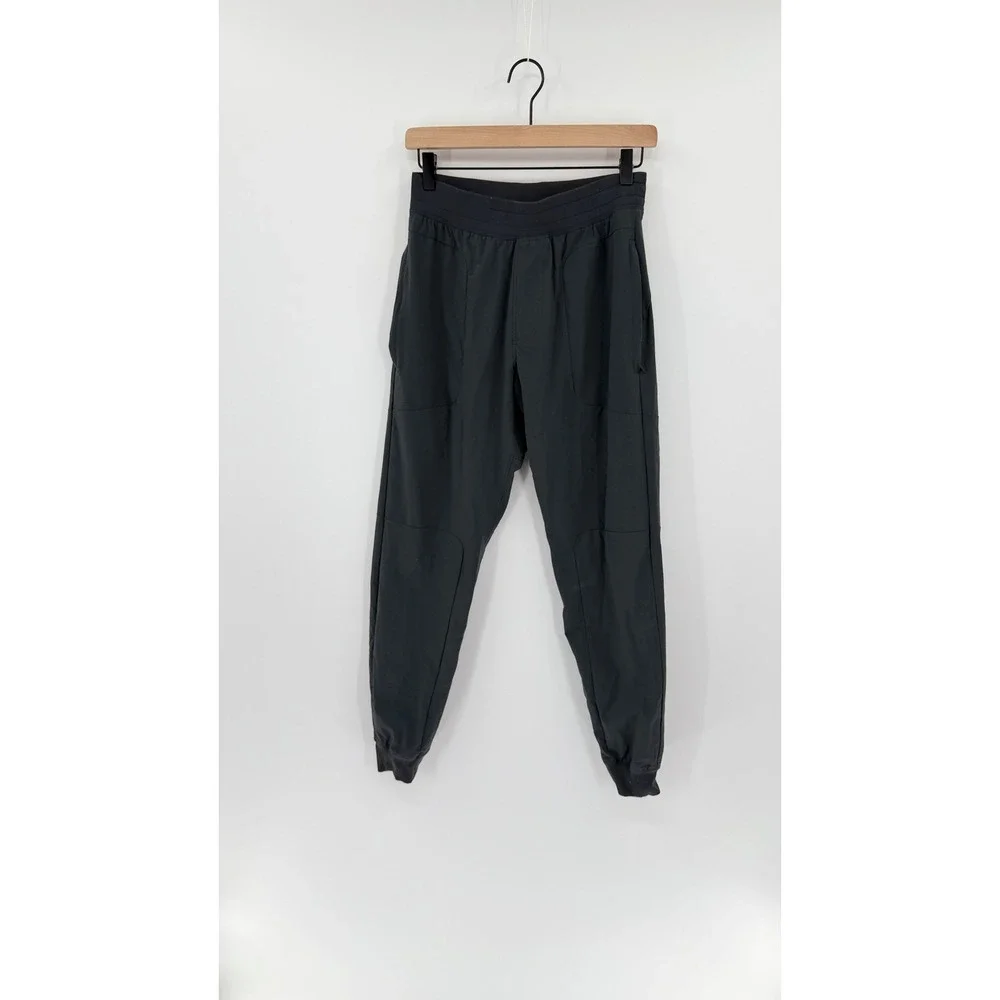 Alo Yoga Explorer Jogger Pants S Technical Grey Athleisure Activewear Stretch